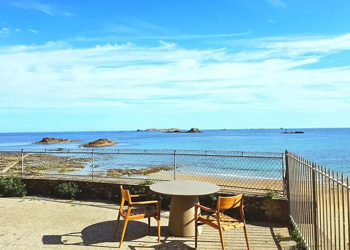 Vue Pleine Mer A La Perle Marine - La Terrasse