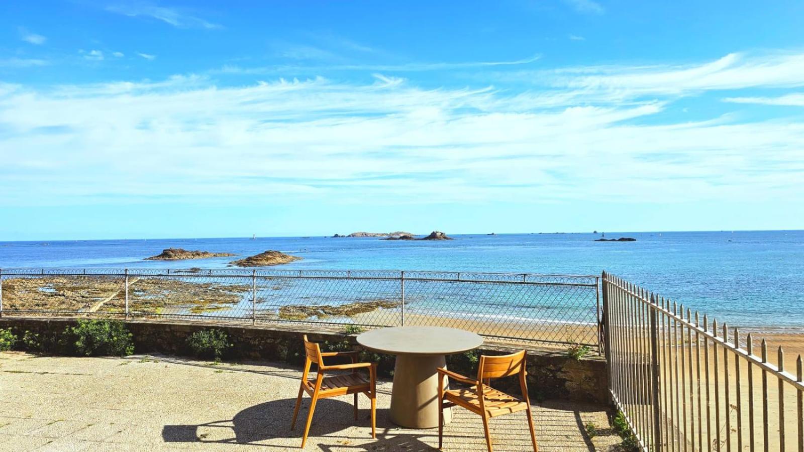Vue Pleine A La Perle Marine - La Terrasse Apartment *