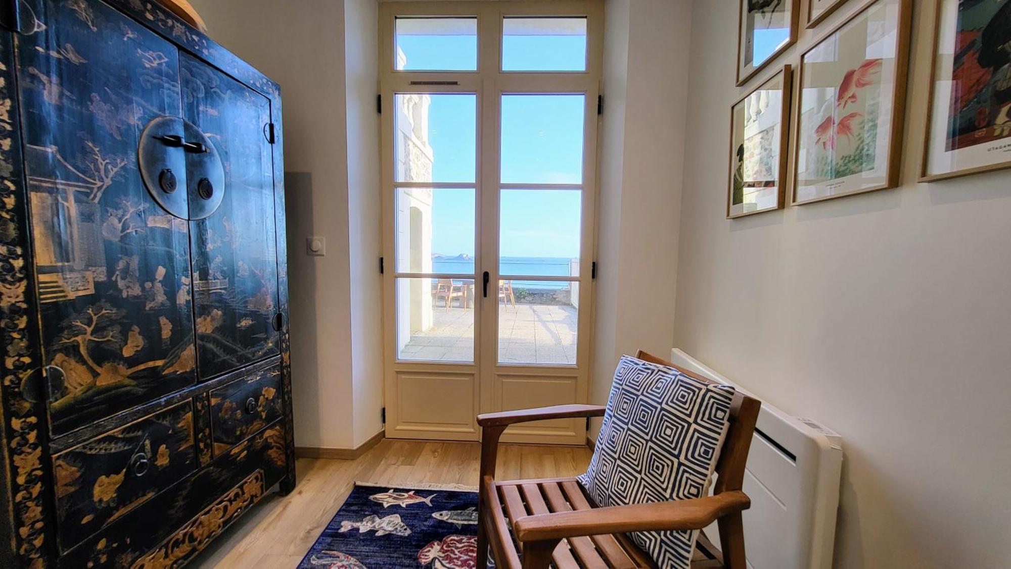 Vue Pleine A La Perle Marine - La Terrasse